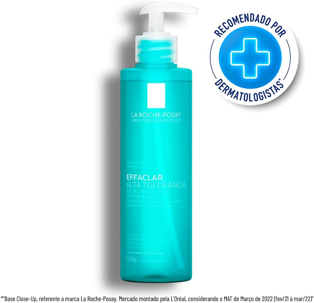 La Roche-posay Effaclar Gel Alta Tolerância. Limpeza Facial, 300g
