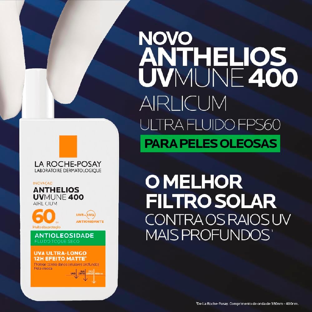 COMPRE 1 LEVE 3 – La Roche-Posay Anthelios Hydraox FPS60 – Protetor Solar 50ml