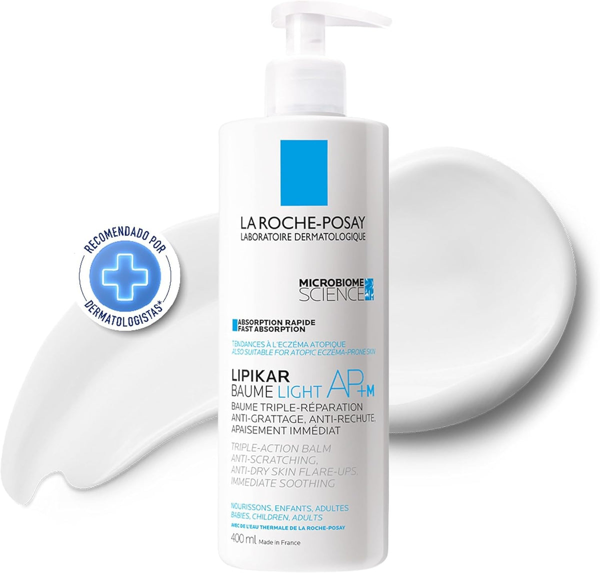 La Roche-Posay, Bálsamo Hidratante Corporal e Facial, 400ml