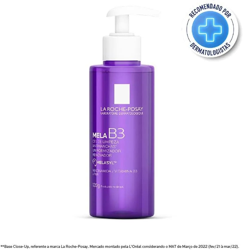 La Roche-Posay, Mela B3, Gel de Limpeza, 120g